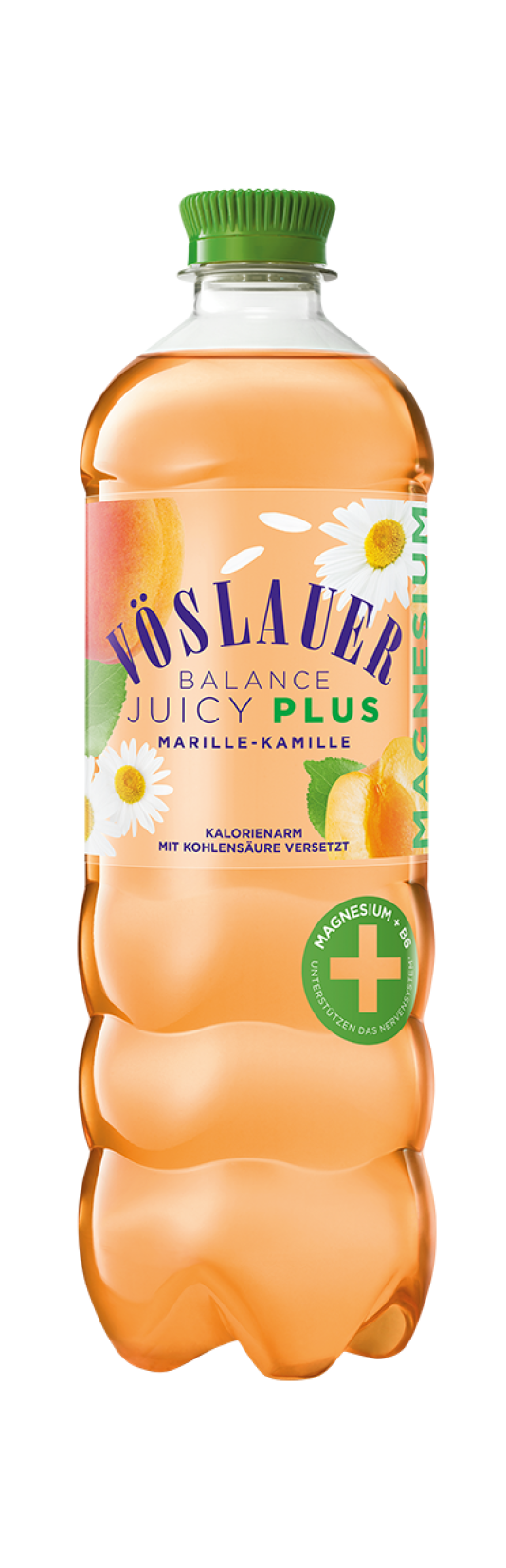 Produktabbildung Juicy Plus Marille-Kamille 0,75 l repet
