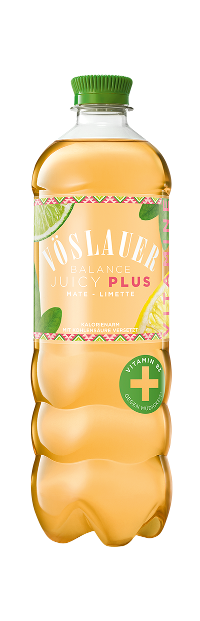 Produktabbildung Juicy Plus Mate-Limette 0,75 l repet