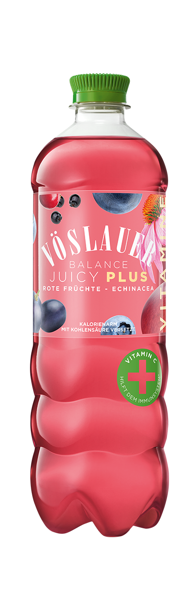 Produktabbildung Juicy Plus Rote Früchte – Echinacea 0,75 l repet